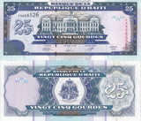 Haiti 25 Gourdes 2009 P 266 d UNC