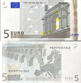 Euro 5 Euro Germany 2002 P 1 P UNC
