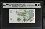 South Africa 10 Rand ND 2005 P 128 a Superb Gem UNC PMG 68 EPQ TOP POP