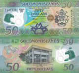 Solomon Islands 50 Dollars 2026 P New POLYMER Commemorative Replacement UNC