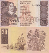 South Africa 20 RAND ND 1990-1993 P 121 a UNC