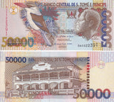 Saint Thomas & Prince 50000 Dobras 2010 P 68 d UNC