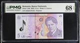 Romania 5 Lei 2023 P 118 k Polymer Superb Superb Gem UNC PMG 68 EPQ