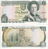 Jersey 1 Pound ND 2000 P 26 b UNC