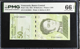 Venezuela 50 Digitales Bolivares 2021 P 118 a Gem UNC PMG 66 EPQ