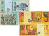 ABKHAZIA SET 2 PCS 10 25 Apsar 2023 2024 Commemorative P 2 P 3 UNC