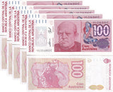 Argentina 100 Australes 1985 P 327 c UNC LOT 5 PCS ,Progreso