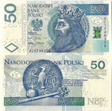 Poland 50 Zlotych 2012 P 185 UNC