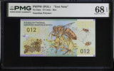 Test Note Poland PWPW 12 Units Polymer Superb Gem UNC PMG 68 EPQ