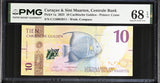 Curacao & Sint Maarten 10 Gulden 2025 P 1 a Superb Gem UNC PMG 68 EPQ TOP POP
