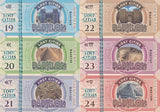 Babylon Set 6 pcs 19 20 21 22 23 24 Lost Cities 2016 Fantasy NOTE