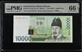 South Korea 10000 Won ND 2007 P 56 Gem UNC PMG 66 EPQ
