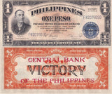 Philippines 1 Pesos (ND) 1949 P 117c Victory Series UNC