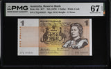 Australia 1 Dollar ND 1979 P 42 c QEII Superb Gem UNC PMG 67 EPQ