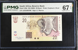 South Africa 20 Rand ND 2005 P 129 b Superb Gem UNC PMG 67 EPQ