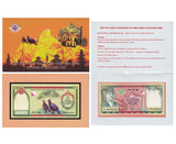 Nepal 50 Rupees 2005 Commemorative P 52 UNC W/Folder
