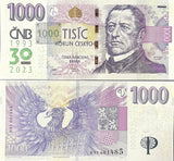 Czech Republic 1000 Korun 2023 Commemorative 30th P 31 UNC