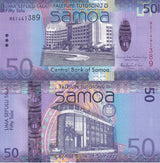 Samoa 50 Tala ND 2014 P 41 b UNC