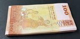 Sri Lanka 100 Rupees 2024 issue 2026 P 125 UNC LOT 100 PCS 1 Bundle