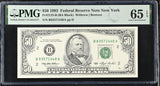 United States 50 Dollars Usa 1993 P 494 B New York Gem UNC PMG 65 EPQ