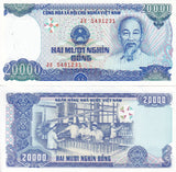 Vietnam 20000 Dong 1991 ND 1993 P 110 UNC