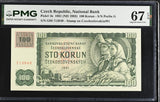 Czech Republic 100 Korun 1961 ND 1993 P 1 k Superb Gem UNC PMG 67 EPQ