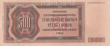 Bohemia BOHEMIA & MORAVIA 500 Korun 1942 P 12 s SPECIMEN UNC ,Peter Brandl