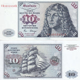 Germany Federal Republic 10 Mark 1980 P 31 d UNC