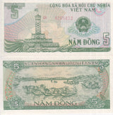Vietnam 5 Dong ND 1985 P 92 UNC