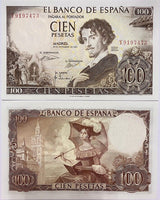 Spain 100 Pesetas 1965 P 150 UNC