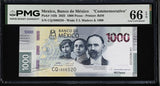 Mexico 1000 Pesos 2025 P 143 b Commemorative Gem UNC PMG 66 EPQ