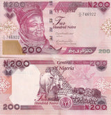 Nigeria SET 4 Pcs 100 200 500 1000 Naira 2023 2024 P 41 (Comm.) 47 48 49 UNC