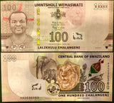 Swaziland 100 Emalangeni 2017/2018 P 42 HYBRID UNC