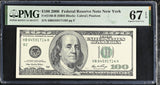 United States 100 Dollars USA 2006 P 528 B New York Superb Gem UNC PMG 67 EPQ