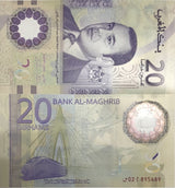 Morocco 20 Dirhams 2019 P 78 a Polymer UNC
