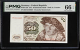 Germany 50 Deutsche Mark 1977 P 33 b Gem UNC PMG 66 EPQ