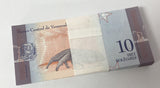 Venezuela 10 Bolivares 2018 P 103 UNC LOT 100 PCS 1 BUNDLE