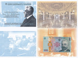 Romania 100 Lei 2019 Comm. P 125 Polymer UNC w/Folder