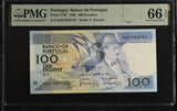 Portugal 100 Escudos 1988 P 179 f Gem UNC PMG 66 EPQ