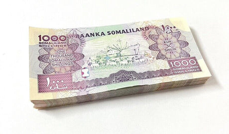 Somaliland 1000 Shillings 2014 P 20 c UNC LOT 100 PCS