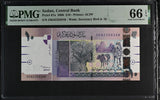 Sudan 10 Pounds 2006 P 67 a Gem UNC PMG 66 EPQ