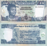 Swaziland 10 Emelangeni 2006 P 29 UNC