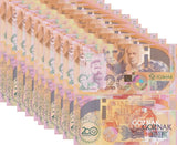Test Note Russia Goznak 200th Anniversary 1818-2018 AA Prefix LOT 10 PCS
