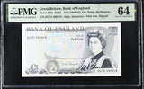 Great Britain 5 Pounds ND 1980-1987 P 378 c Choice UNC PMG 64