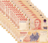 Argentina 1000 Pesos 2023 Commemorative Crossing of the Andes P 367 LOT 10 UNC