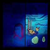 Mexico 100 Pesos 2020 P 131 a Polymer Random Prefix UNC