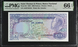 Saint Thomas & Prince 1000 Dobras 1989 P 62 Gem UNC PMG 66 EPQ