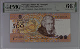 Portugal 500 Escudos 1992 P 180 d Gem UNC PMG 66 EPQ