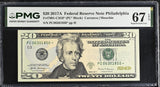 United States 20 Dollars USA 2017A P 546* Philadelphia Superb Gem UNC PMG 67 EPQ
