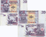 Eswatini Set 2 PCS of 20 Emalangeni Swaziland 2015 2024 P 37 P NEW Design UNC